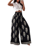 ChicMe Couture Women's High Waisted Wide Leg Palazzo Pants