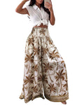 ChicMe Couture Couture Women's High Waisted Wide Leg Palazzo Pants